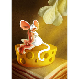 Ушастый воришка для новой книжки