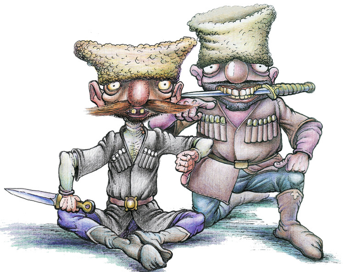 ...Бам-бар, бия - кыр, Гюду! 