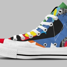 принт на кеды