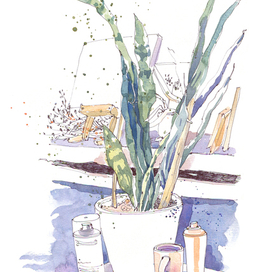 В мастерской