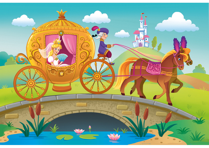 Карета. для пазлов