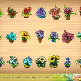 набор предметов для игры MAGIC WINGDOM