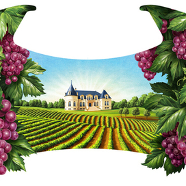 Иллюстрация для лимонада ТМ "Напитки из Черноголовки". Крюшон.