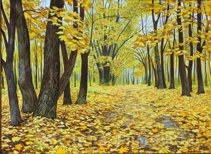 Золотая осень в Реадовке