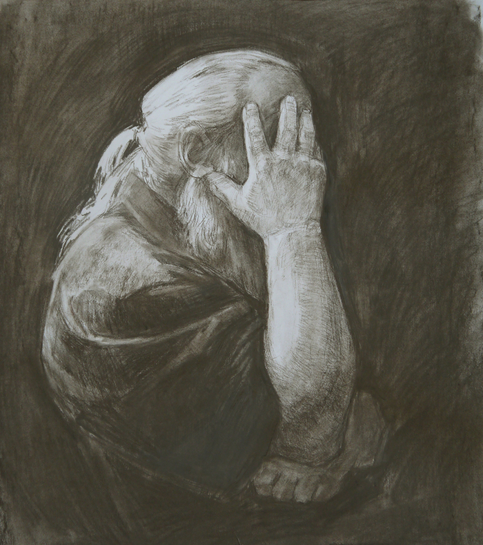 Рукастый мужчина с бородой