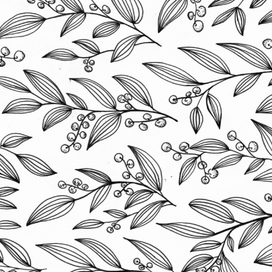Растительный паттерн #1