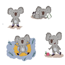 Коала на отдыхе 