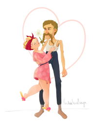 с днем святого Валентина!