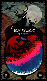 Этикетка для самбуки