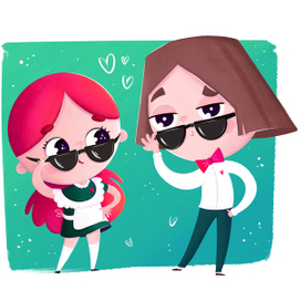 Стилизованный портрет