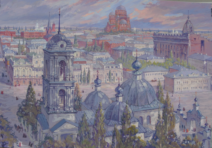 реконструкция Царицына в цвете