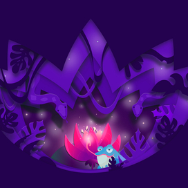 Лягушка в джунглях 