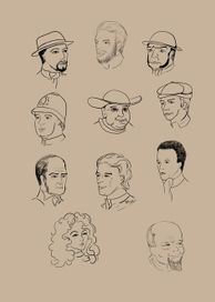 Иллюстрации к рассказам об отце Брауне