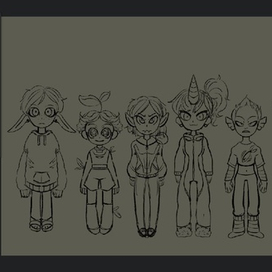 Дизайн персонажей