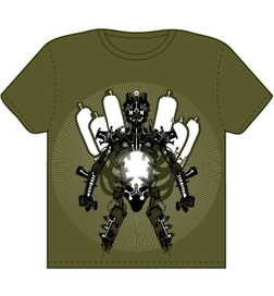 дизайн футболки PowerBot
