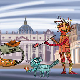 Слайд-презентация для Лиги Роботов.