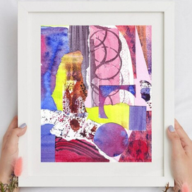 коллаж аналоговый