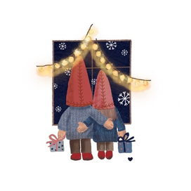 Новогодняя открытка 