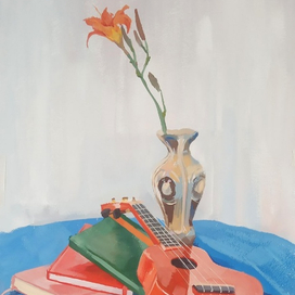 музыка: лилия и укулеле