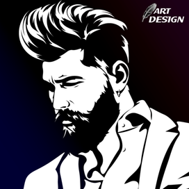 Флип-флоп Векторный портрет