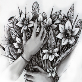 Букет нарциссов