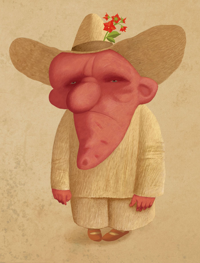 Персонаж  к книге Марьяны Ангеловой - Дерун (картошечные,плохой человек)