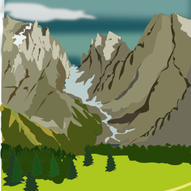 горный пейзаж