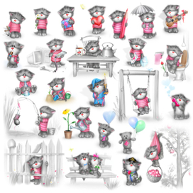 Кучка старых кошариков :)