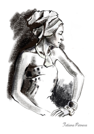 Потрет незнакомки в челме