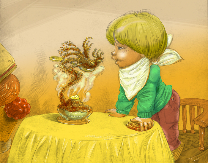 кашневая греча