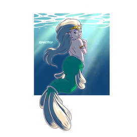 Весенняя русалка