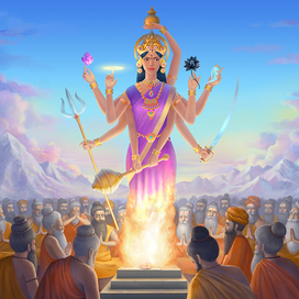 Явление богини Падмавати