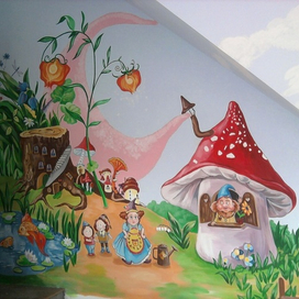 Детская по собственным эскизам.Киев. Жилой комплекс "Конык", д. Чапаевка