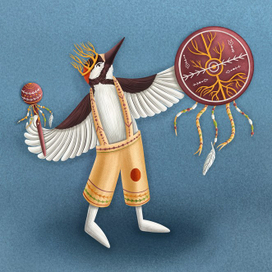 Дятел шаман