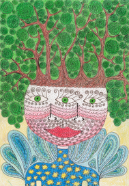 С деревом из головы...