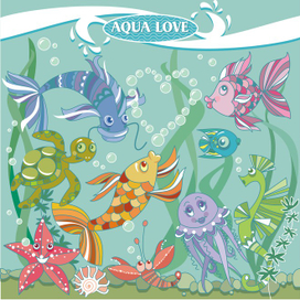 аквариумная любовь)