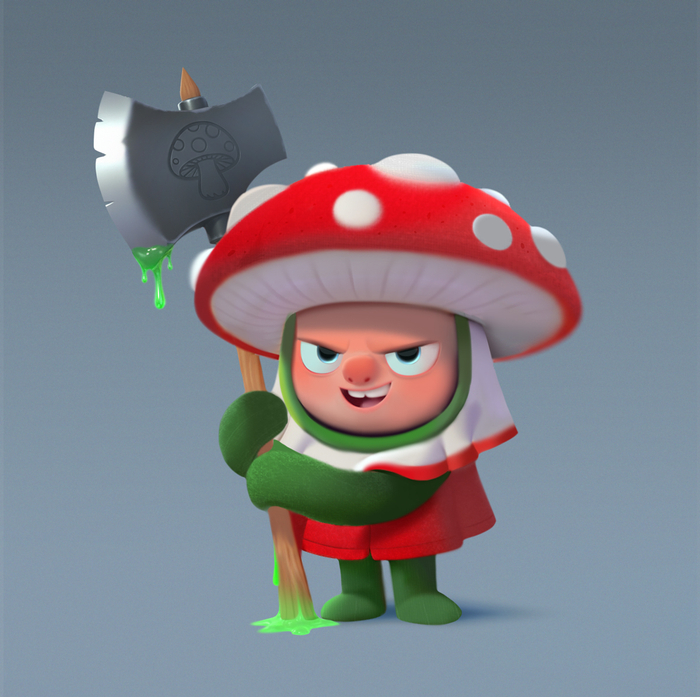 Грибной воин