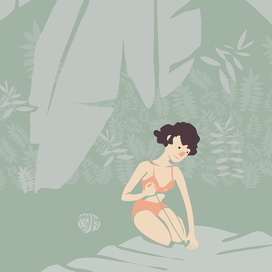 Неспешный день в саду