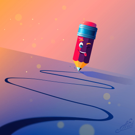 Маленький карандаш