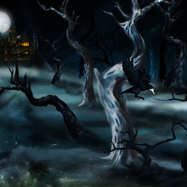 Декорации к спектаклю " Щелкунчик и повелитель тьмы " для ледового театра Елены Бережной 2012г.