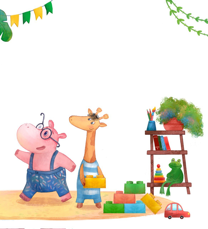 "Сказки про детский сад" для издательства Clever