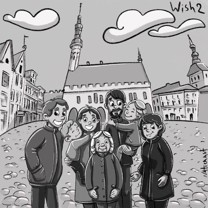 Семья в Таллинне