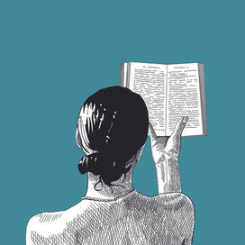 Девушка с книгой