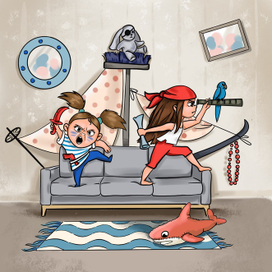 Игры на диване