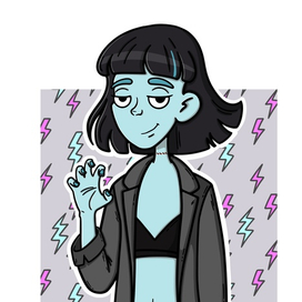 Зомби портрет