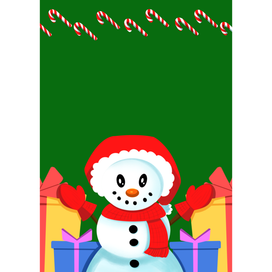 Новогодняя афиша детского утренника