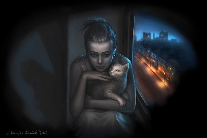 Одиночество с котом.