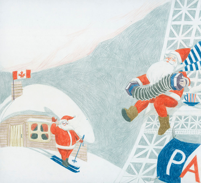 Дед Мороз в гостях