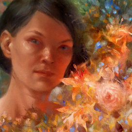 Портрет с двумя натюрмортами