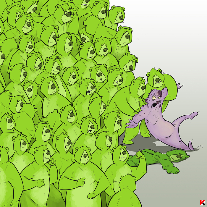 Медведы VS вирус